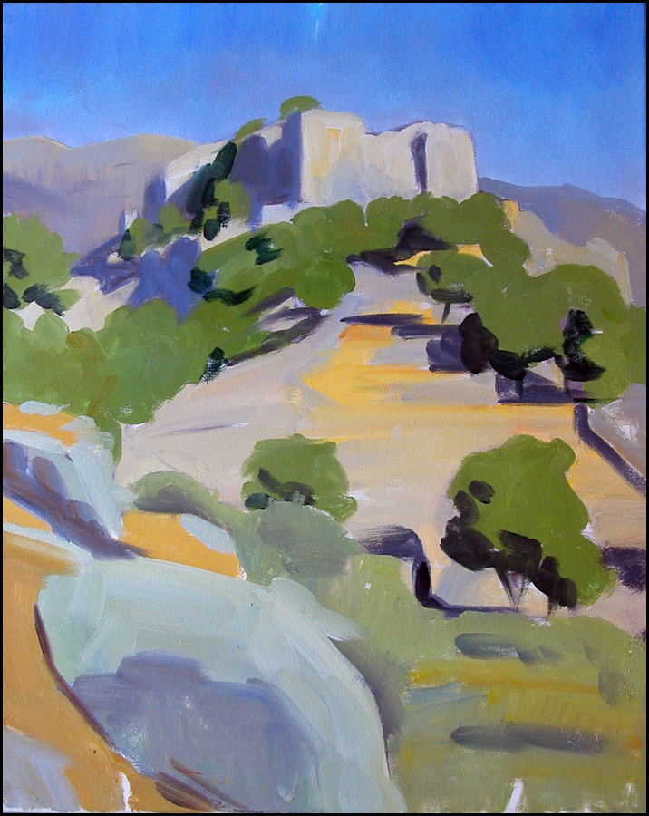 Nimrod Castle, oil on canvas, 11x14 inches